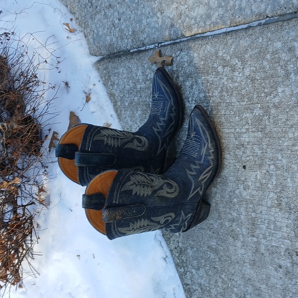 Old Gringo Distressed Blue Boot Sz 9.5B - Picture 16 of 16